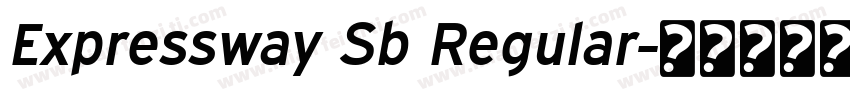 Expressway Sb Regular字体转换